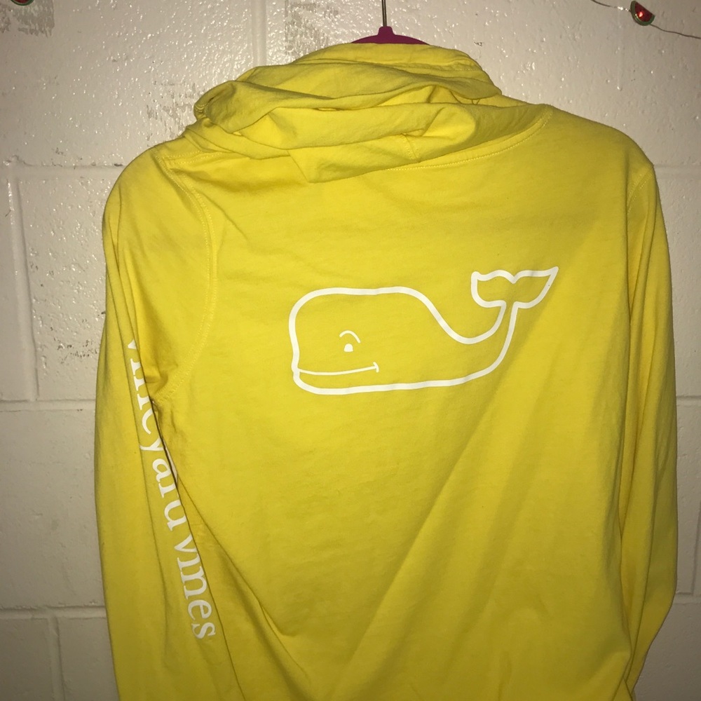 Yellow Vineyard Vines Hoodie